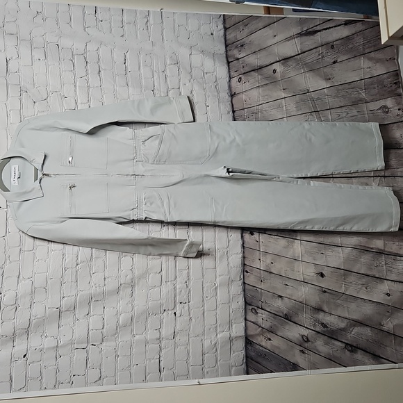 L.F. Markey Utility jumpsuit Light Grey Size 10 GUC - Picture 1 of 10